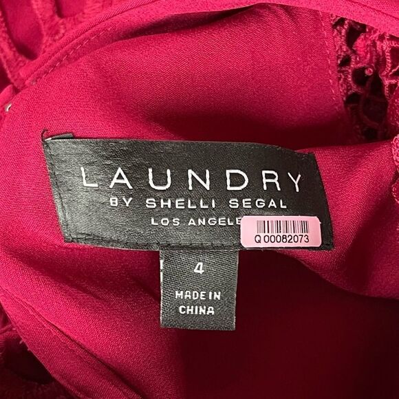 Laundry by Shelli Segal Origami Venise Lace Dress - 4 - Picture 11 of 12